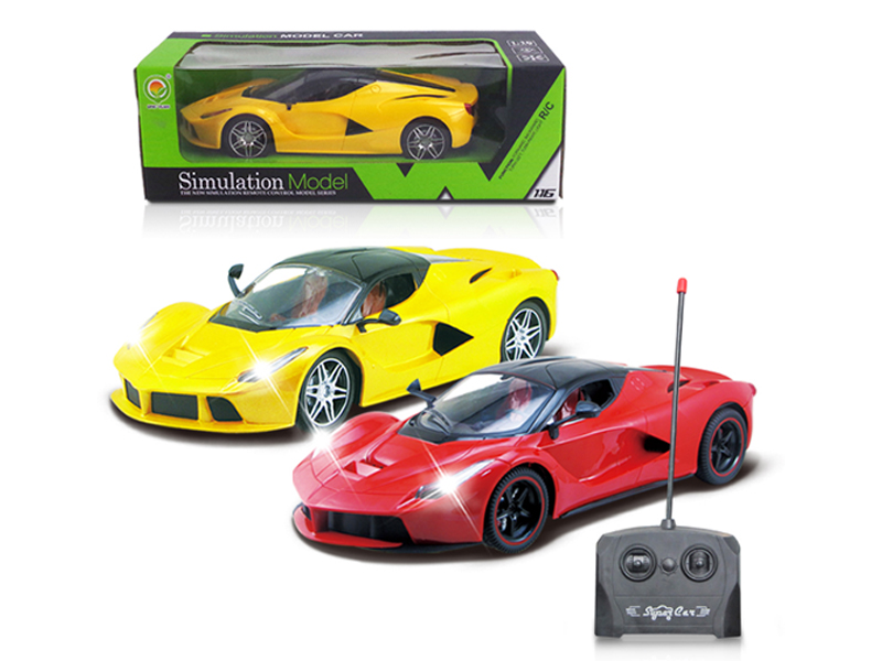 1:14 R/C 4Ch Ferrari With Light