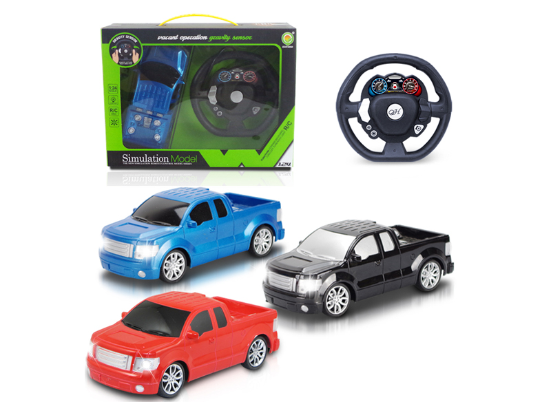 1:24:R/C Steering Wheel Pickup Truck