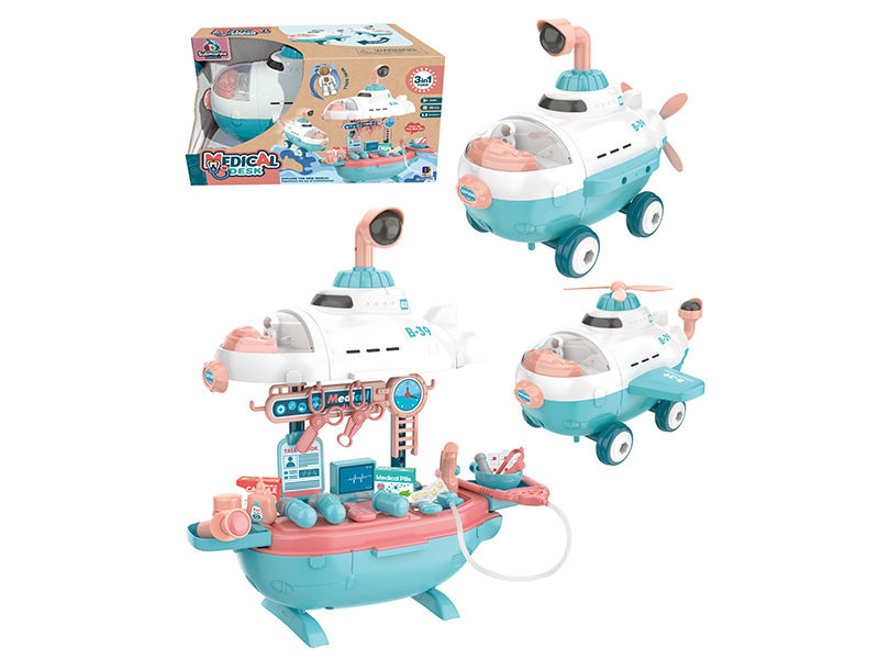 3 In 1 Aircraft Submarine Doctor