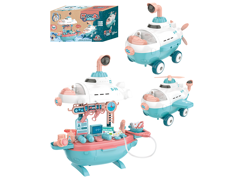 3 In 1 Aircraft Submarine Doctor