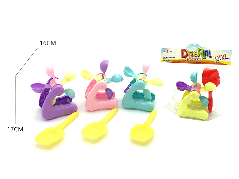 2PCS Beach Snail Windmill
