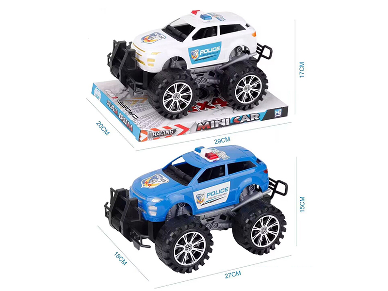 Friction Off-Road Land Rover Police Car