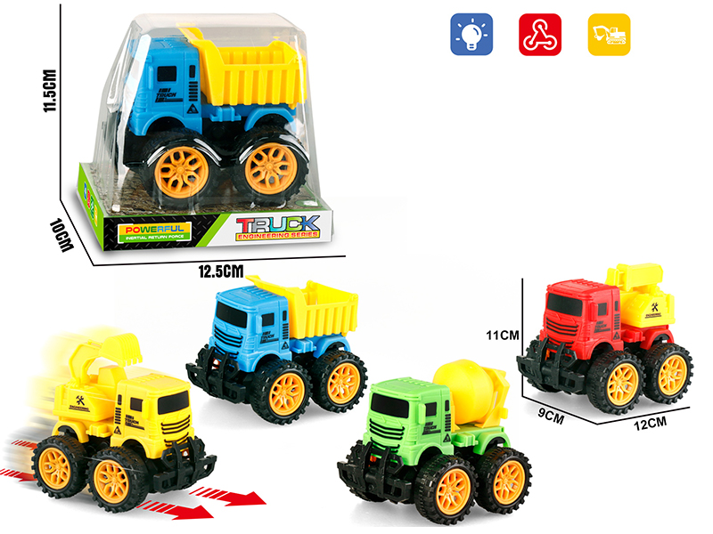 Double Friction Engineering Truck