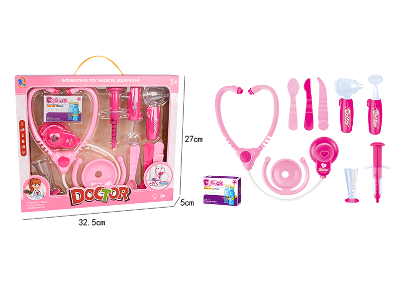 10PCS Girl Doctor Toy