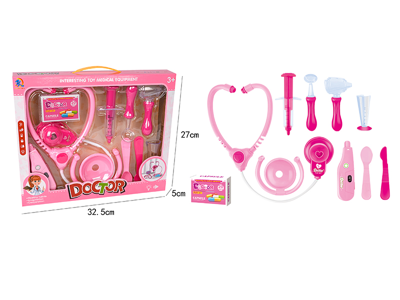 10PCS Girl Doctor Toy