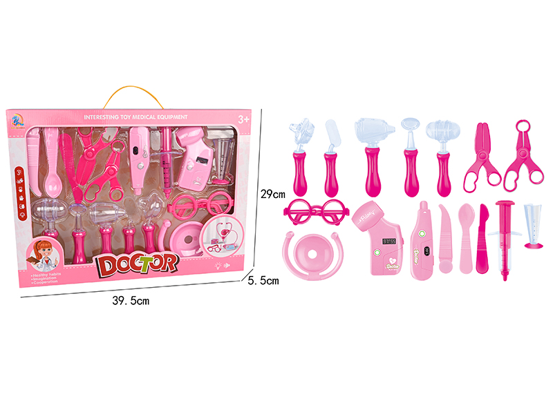 16PCS Girl Doctor Toy