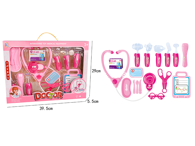 16PCS Girl Doctor Toy