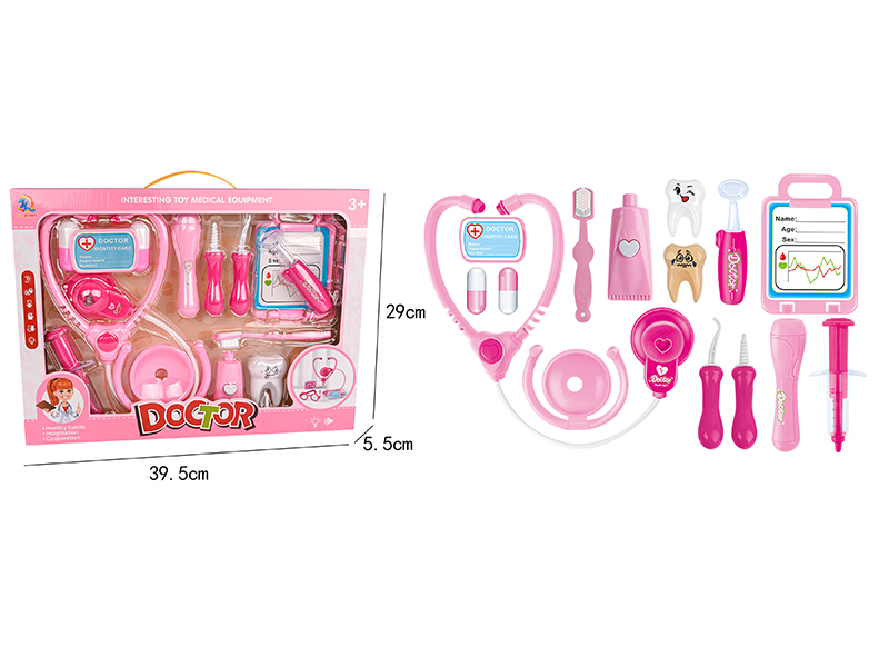 15PCS Girl Doctor Toy