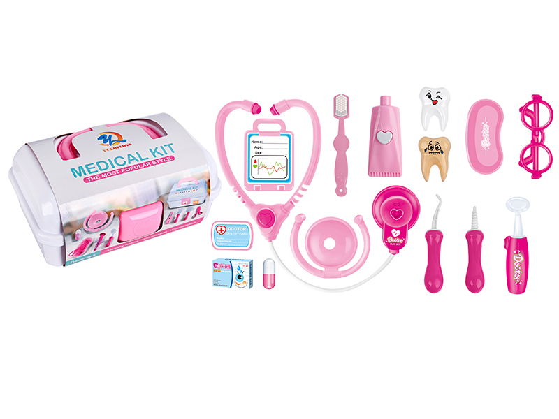 Girl' Medical Kit Dental 15Pcs