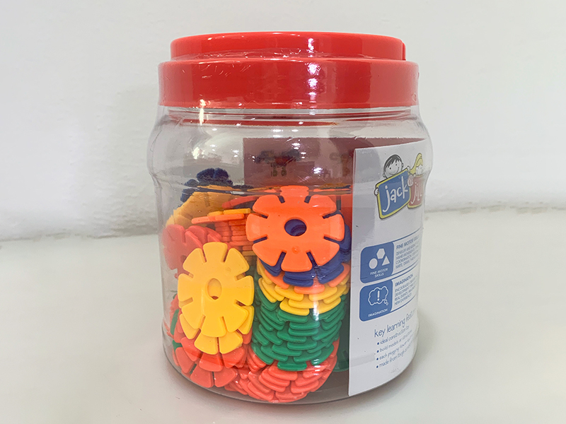 4.3cm Snowflake Building Blocks 180pcs