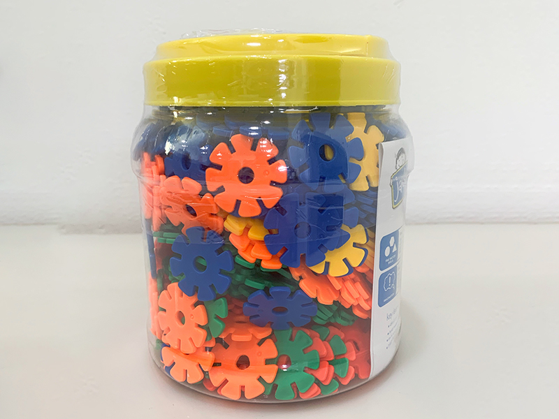 4.3cm Snowflake Building Blocks 400pcs