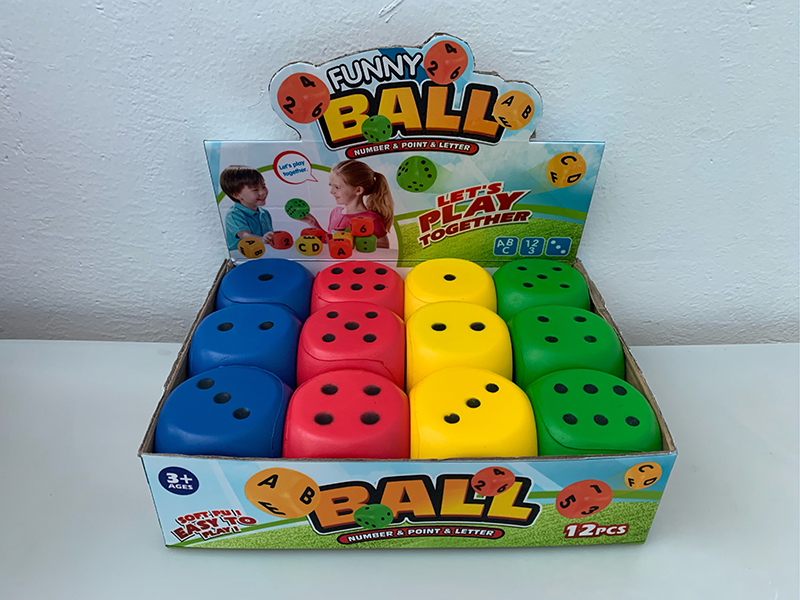 6cm Dice Balls 12pcs