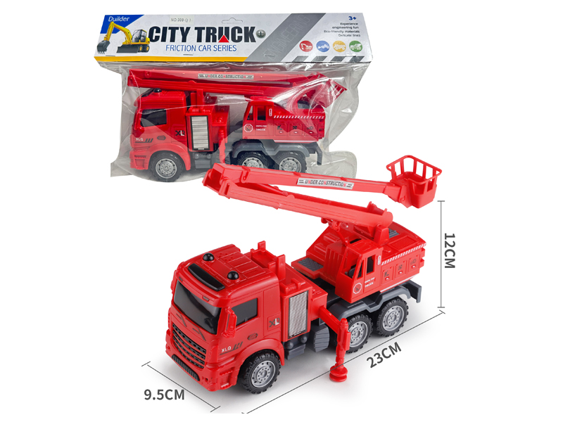Friction Fire Rescue Vehicle