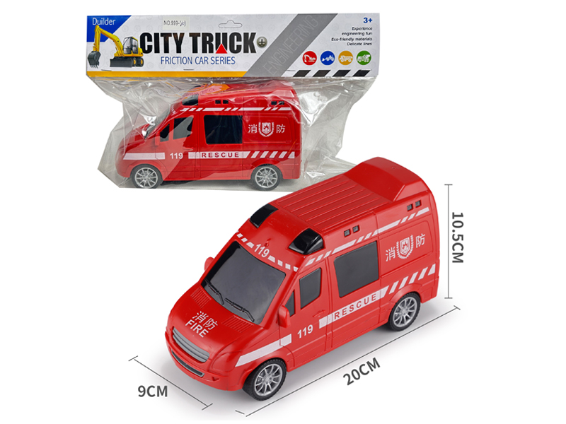 Friction Fire Ambulance