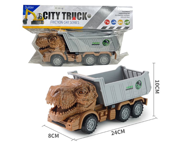 Friction Dinosaur Dump Truck