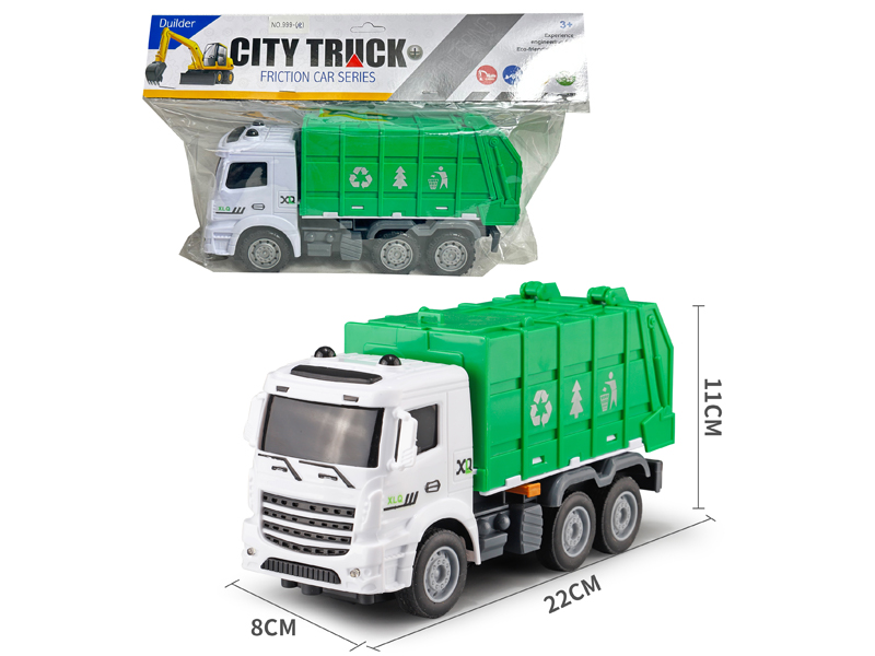 Friction Sanitation Collection Vehicle