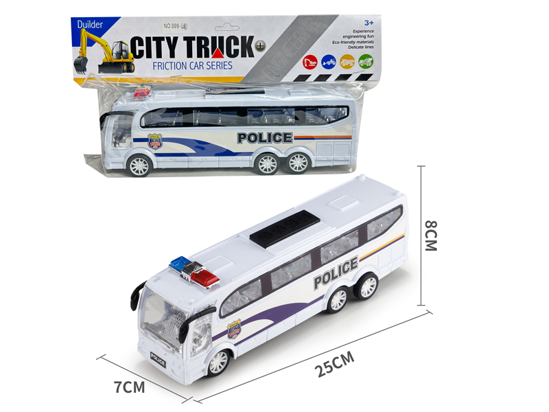Friction Special Police Bus
