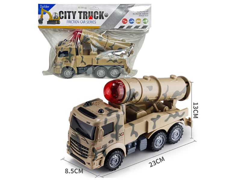 Friction Military Missile Vehicle