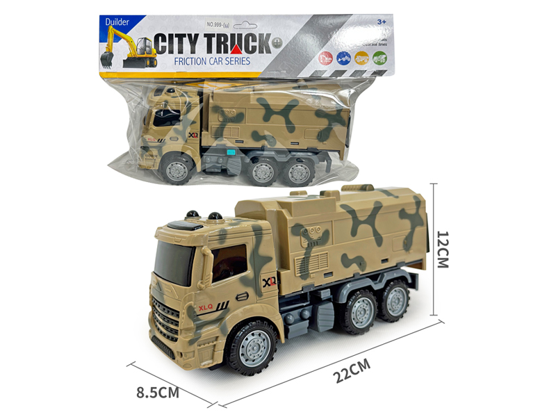 Friction Military Transport Vehicle