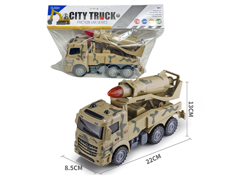 Friction Military Rocket Vehicle