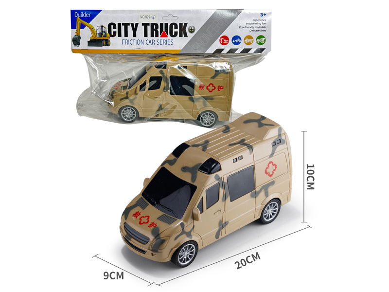 Friction Military Medical Vehicle