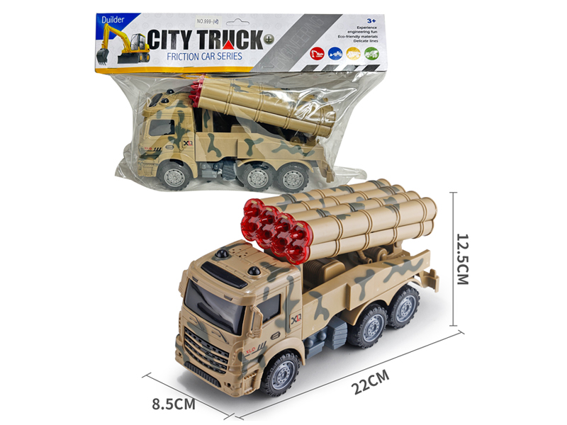 Friction Military Anti-Aircraft Artillery Vehicle