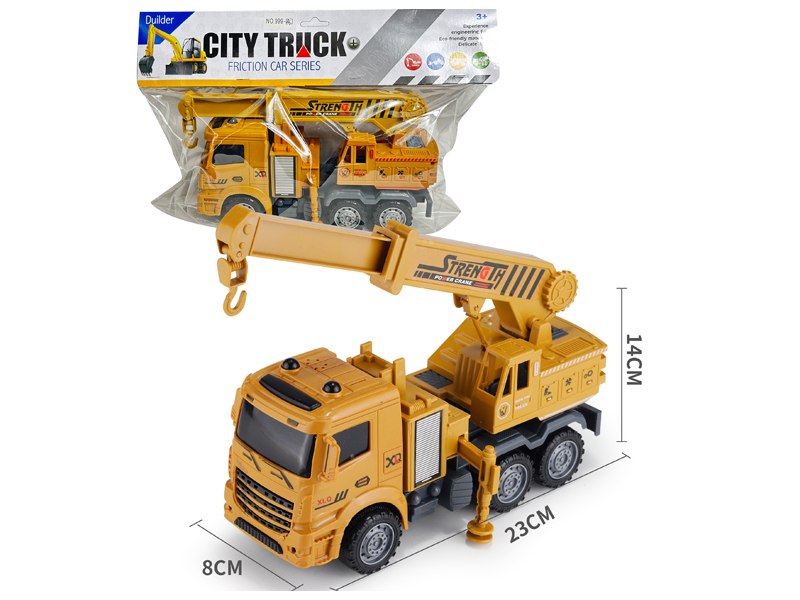 Friction Simulated Engineering Crane