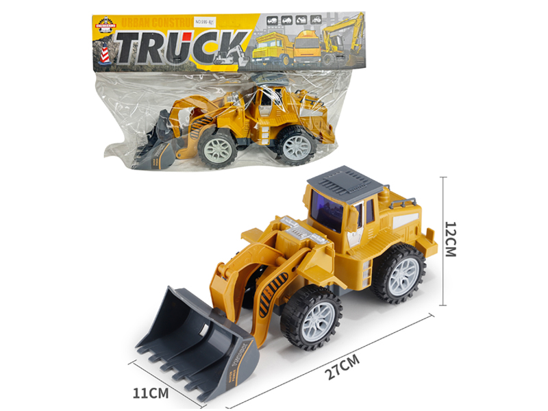Friction Simulated Engineering Bulldozer