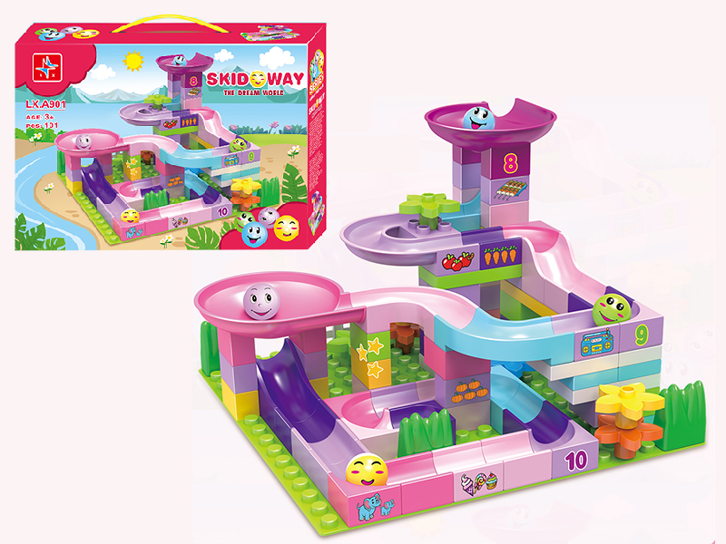 Slideway Dream Garden Building Blocks 101pcs