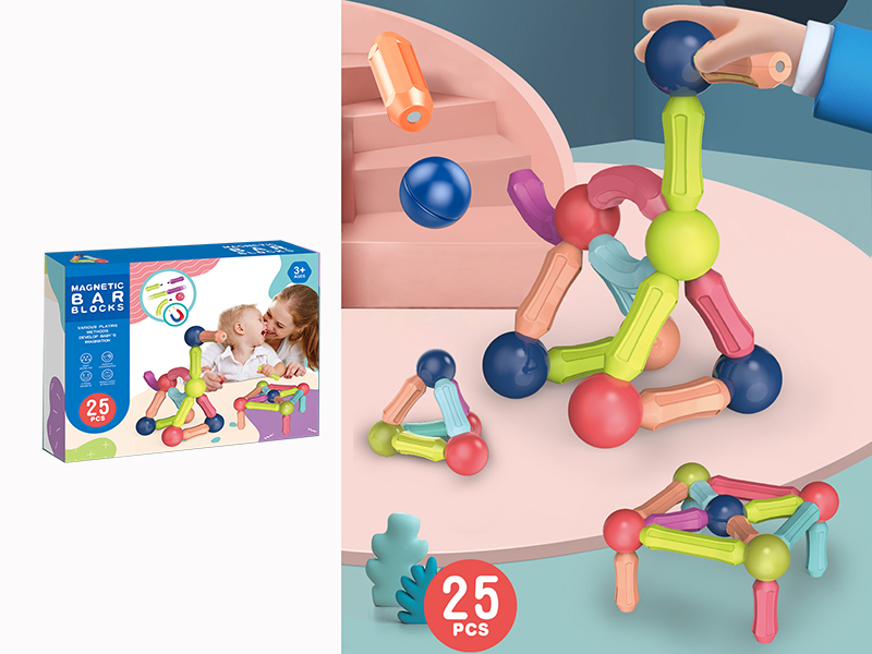 Magnetic Bar Building Blocks 25pcs