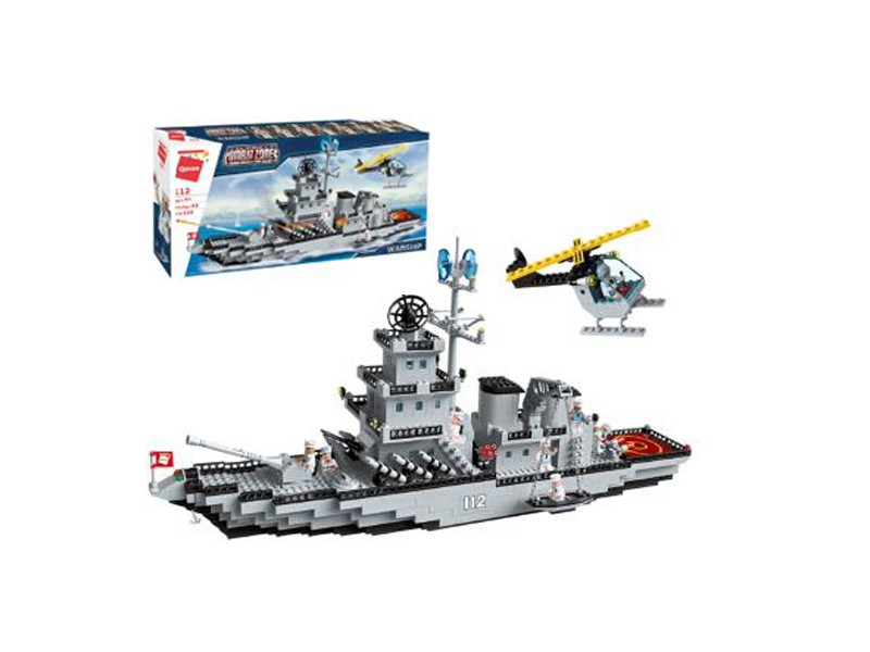 910Pcs Battlefield Series Building Blocks With People