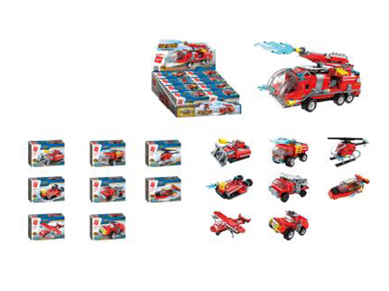 313Pcs Composite Reaction And Disassembly Building Blocks (8 Boxes)