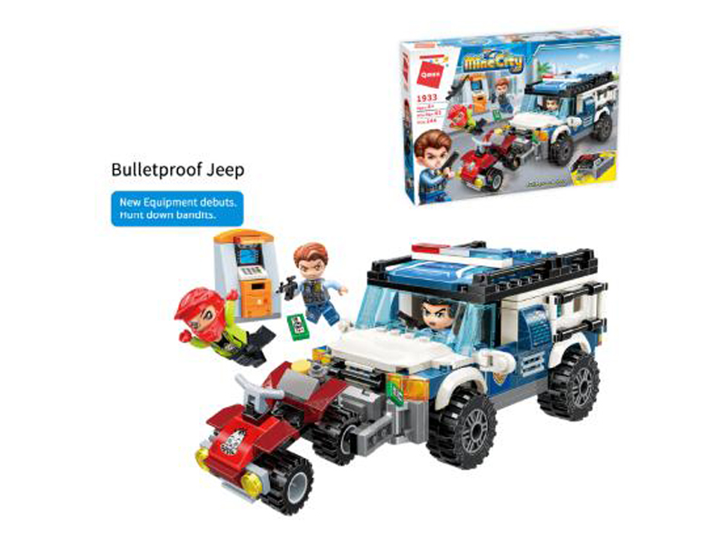 244Pcs My City - Police Building Blocks With People