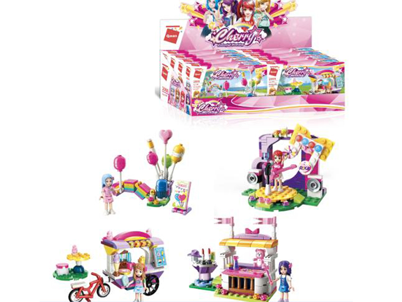 391Pcs Sherry Building Blocks With People (8 Boxes)