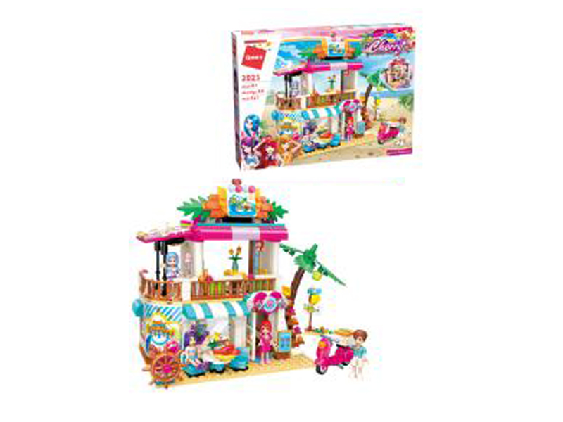 572Pcs Sherry Building Blocks With People