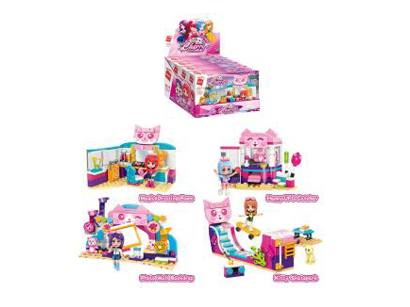 479Pcs Sherry Building Blocks With People (4 Boxes)