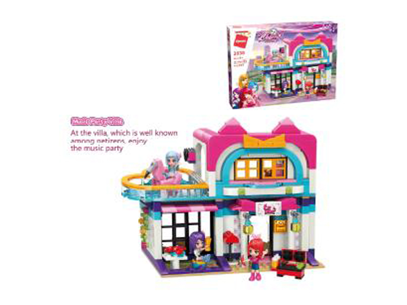 447Pcs Sherry Building Blocks With People