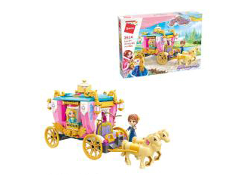 458Pcs Princess Leia Building Blocks With People