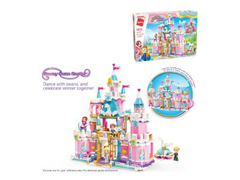 801Pcs Princess Leia Building Blocks With People