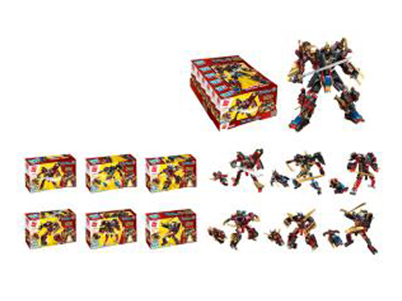 908Pcs Hyper Metamorphic Composite Building Blocks (6 Boxes)