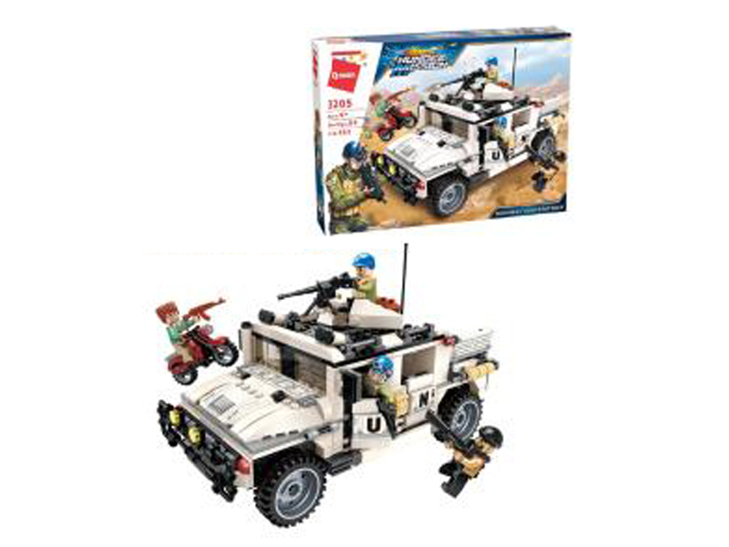 452Pcs Thunder Mission Building Blocks Bring People