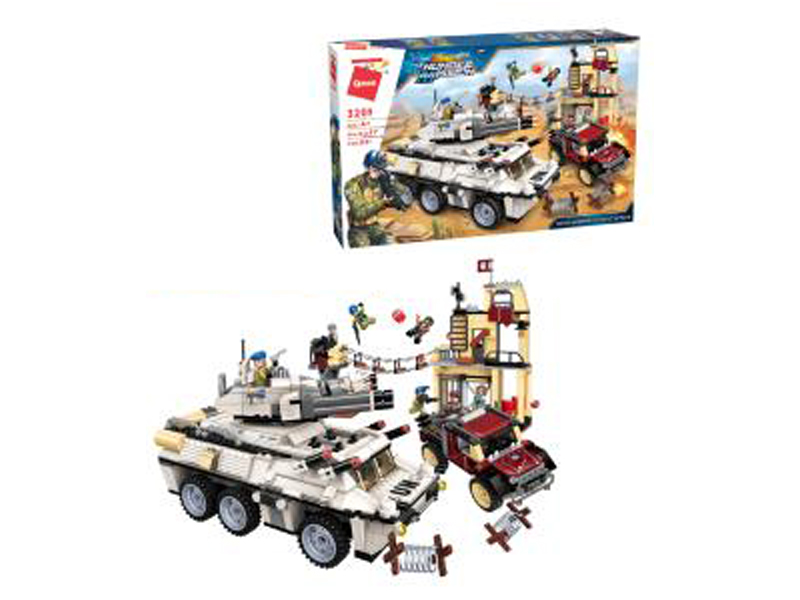 930Pcs Thunder Mission Building Blocks Bring People