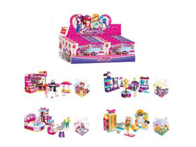 483Pcs Sherry Building Blocks With People (8 Boxes)