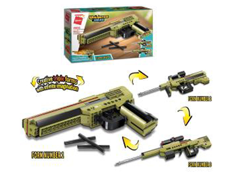 202Pcs 3 In 1 Reaction Disassembly Building Block