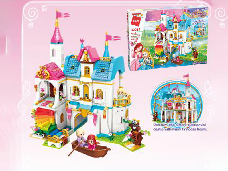 605Pcs Princess Leia Building Blocks With People