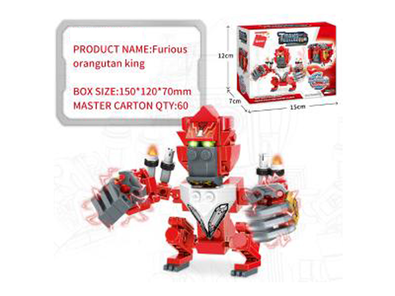 121Pcs Superset Transformation - Direct Deformation Building Blocks