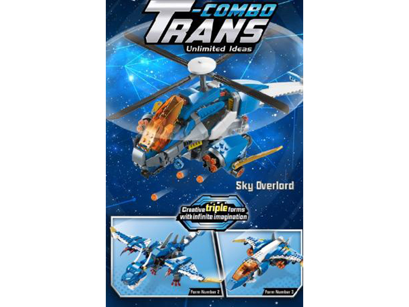 604Pcs 3 In 1 Composite Reaction - Disassembly Of Building Blocks