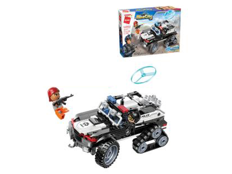 237Pcs My City - Police Building Blocks With People