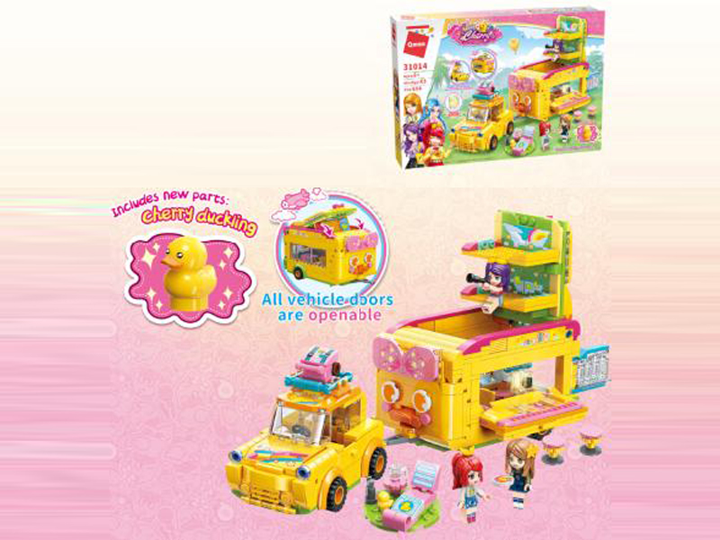 656Pcs Sherry Building Blocks With People