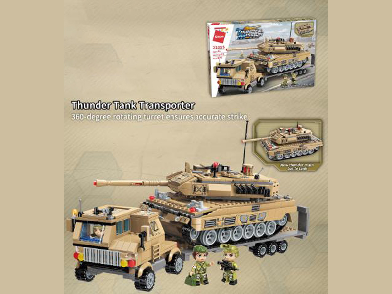 829Pcs Thunder Mission Building Blocks With People